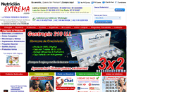 Desktop Screenshot of nutricionextrema.com