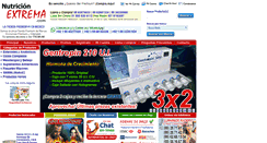 Desktop Screenshot of nutricionextrema.com.mx